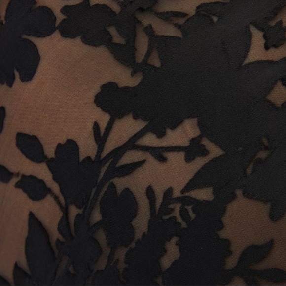 ROLLA’S ELIZA BLACK BURNOUT MAXI DRESS SZ 14/XL NEW WITH TAGS - Picture 5 of 16